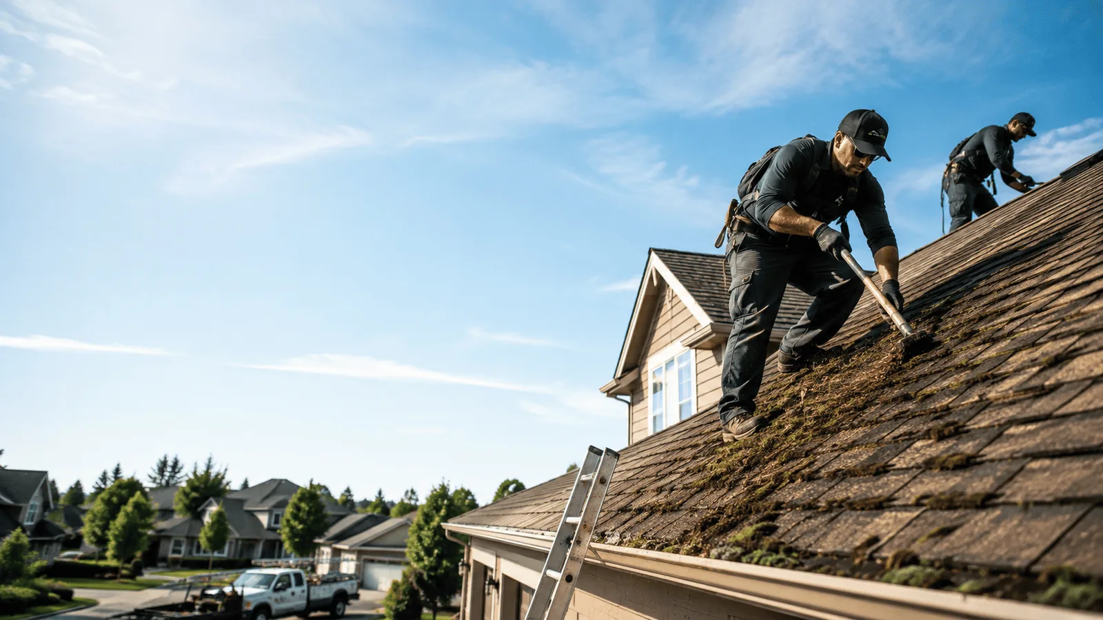 Roof Moss Removal in Pioneertown, CA near me